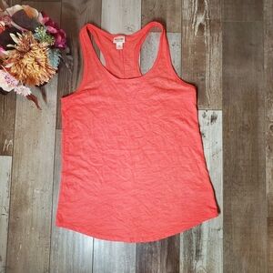 Mossimo Supply Co. Salmon Coral Orange Size Small Racerback Tank Top NWOT